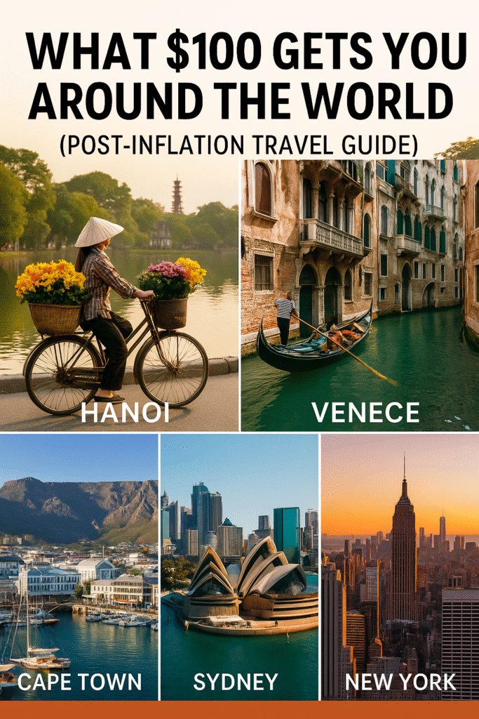 What $100 Gets You in 10 Cities Around the World: The Ultimate 2025 Budget Travel Guide